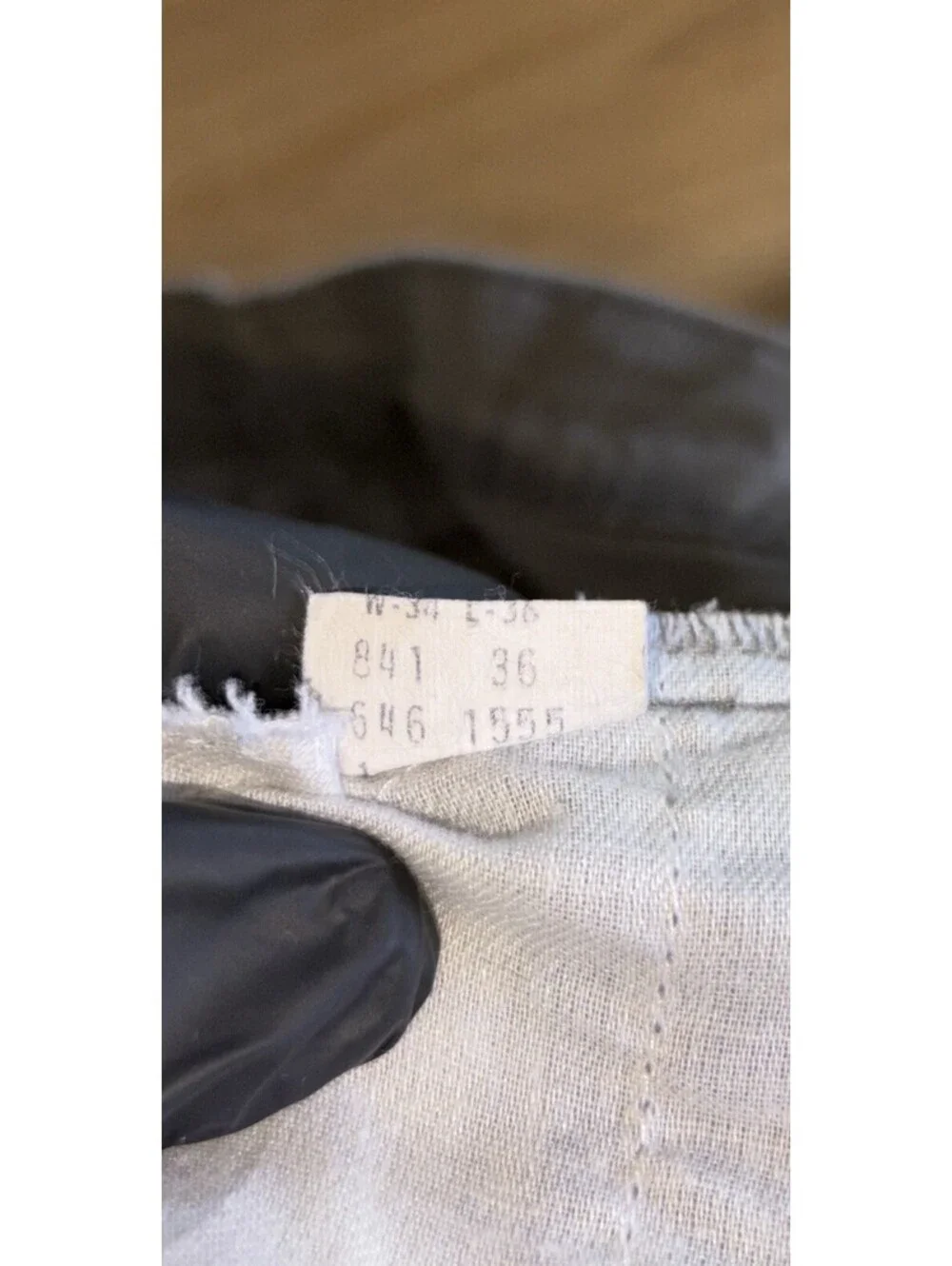 Vtg 70s 646 Corduroy Bell Bottom Flare Leg Pants Jeans 1977 Talon USA Fits 34x36
